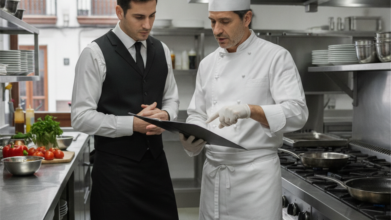 profesionales de hosteleria trabajando en Espana 2026
