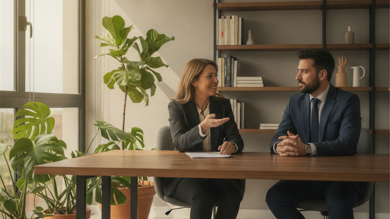 entrevista de trabajo en empresa grande en Espana 2026
