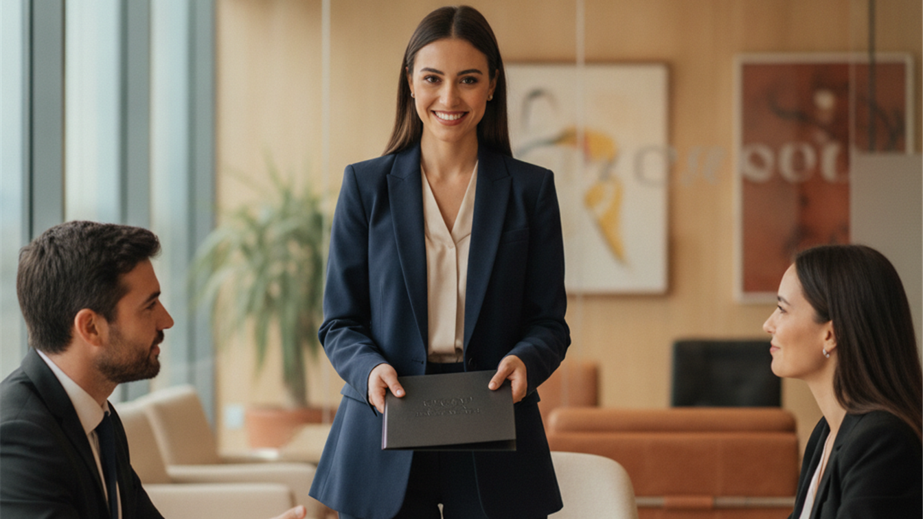 entrevista de trabajo en empresa espanola presentando CV