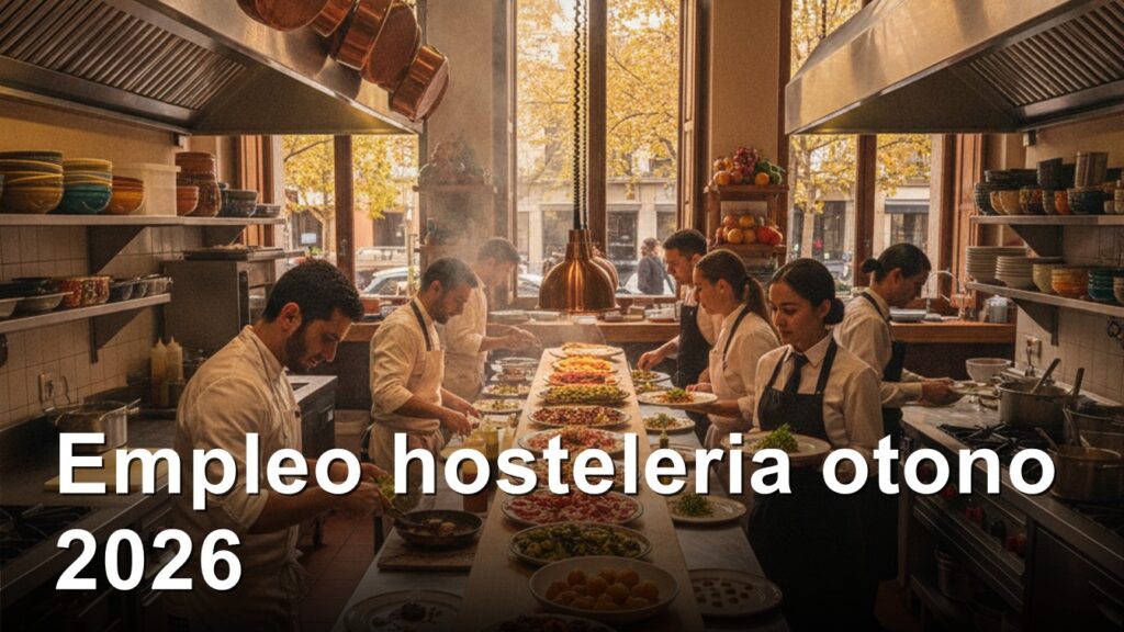 empleo hosteleria turismo espana 2026 img 1