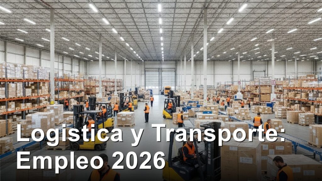 empleo logistica transporte espana img 1