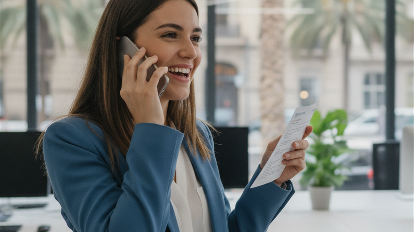 Persona en España consultando ofertas de trabajo en portales de empleo, septiembre 2026
