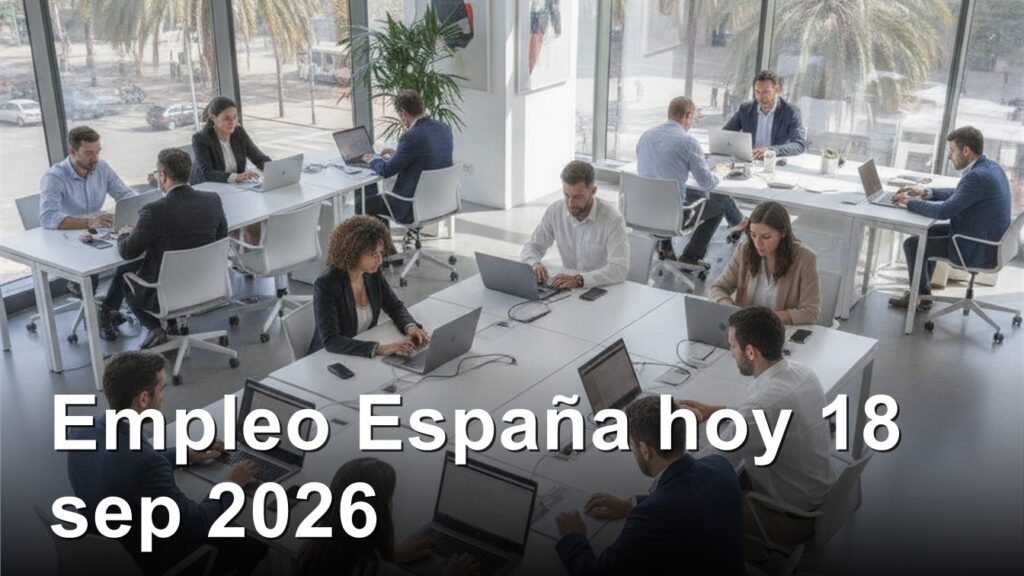 noticias empleo espana 18 septiembre 2026 img 1