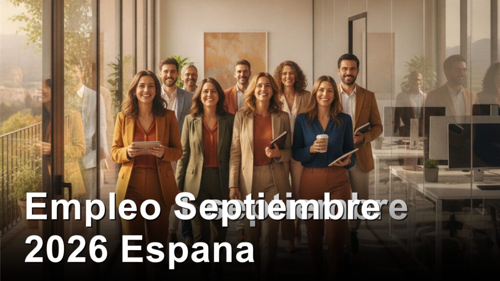 empleo septiembre 2026 espana imagen 1